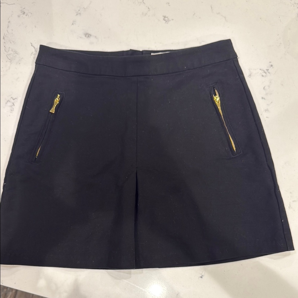 Kate Spade Black Skirt with Gold Accents